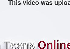 wanna see this naughty college girl slobber all over cock in uniform?