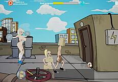 dude you gotta see fuckerman going wild all over campus with those fat cartoon chicks