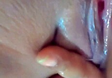i'm enjoying every intense orgasm wave hitting me hard