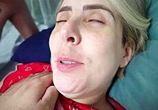 husband brings friend to fuck me bareback pov ass