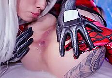 venom carnage crave octokuro's tight ass anal creampie buttplug