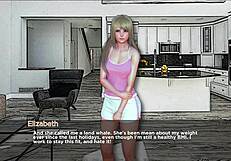 overstuffed bbw blonde begs more holiday tit stuffing?