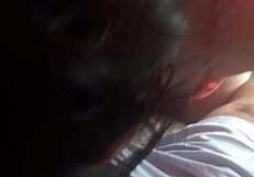 latina teen gives daddy epic deepthroat blowjob and swallow