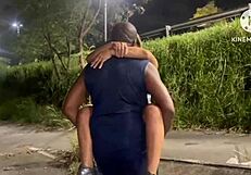 Wife Cheats on Husband in Street After Car Runs Out of Gas