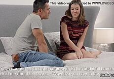 omg this nympho virgin spreads pink twat for first defloration