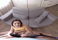 imagine isabella de laa’s feet massage leading to epic swallowing orgasms