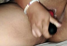 my stepsister moans so rich squirting hard on her huge vibrating toy