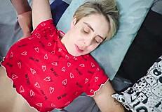 husband brings friend to fuck me bareback pov ass