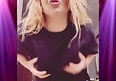 wanna see my booty shake in boyfriend's tight clothes?