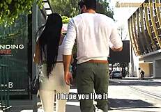 Super elegant 18yo Colombian teen tricked into dreamy hardcore sex with old guy