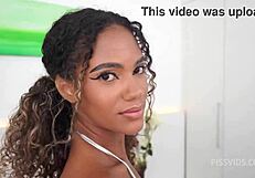 how does slim Brazilian cutie Karina Rose handle dicks bigger than her arm in DAP anal?