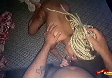 Skinny Gay Teen Bent Over for Rough Bareback Anal Pounding