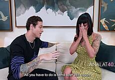 Husband Locks Chastity Belt on Me so No Cheating, but Anal with Neighbor Fills Me - Charlie Valentine Jayden Marcos