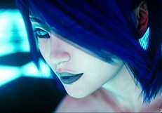 Futanari Kleo takes big cock anal pounding in City of Broken Dreamers gameplay