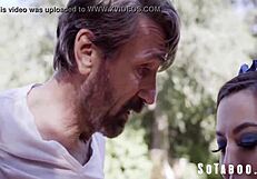 Whitney Wright Takes Double Penetration at Family Barbeque