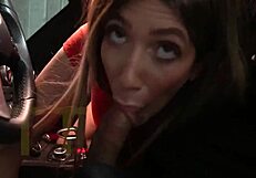 hey, you seeing akira angel's sloppy car blowjob while cheating on her fiancee?