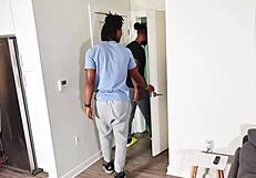 bbw big ass takes bbc and muscular cock in interracial mmf