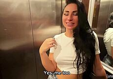 Hotel Neighbor Fucks Curvy Milf's Juicy Pussy Lips, Big Tits and All Holes POV