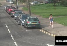 Shy tattooed Kimmie Fox bound in stockings endures roughest deepthroat blowjob and doggystyle domination