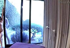 a slutty tory lane's gaping asshole gets outdoor pool anal creampie in heels.