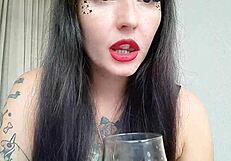 dominatrix nika spits relentlessly humiliating you dirty boy under her total control