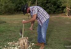 milf interrupts work craving daily anal pounding and facial cumshot