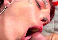 brazilian bunny wife hunts huge cock flashing big clit pussy tits and swallows cum deepthroat