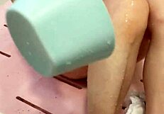 Japanese wife's hard nipples beg for licks after period ends with juicy sex craving