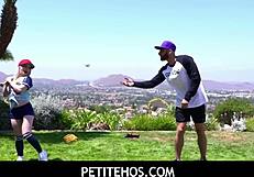 Petitehos Coach Billy Boston Fucks Tiny Rookie Haley Spades