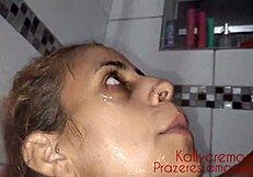 milf submissa craves her master's deep wet blowjob with creamy facial