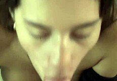 i finally got this 18yo busty skinny brazilian teen for my first pov deepthroat blowjob