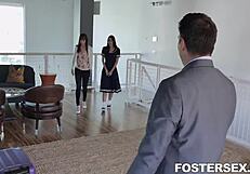 hey alex coal, you're punished hard in the garage after that family photo reveal