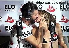 Alessa kitty teases in spicy room casting interview with colombian heat