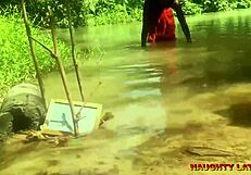 ever seen ebony wife fuck pastor at baptism close up creampie?