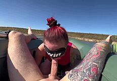 Deepthroat Mermaid Caught Bent Over Taking Monster Cock Doggystyle Outdoors