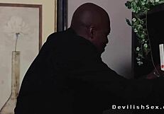 wanna see this busty asian bounce on monster biker cock in warehouse?