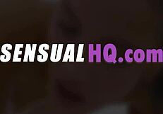 juicy curvy milf moans riding tommy's monster cock stockings on