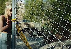 wanna see this busty asian bounce on monster biker cock in warehouse?