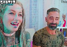 omg this hippie goth takes huge cock anal to mouth gape facial