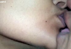 Janvibhabhi Hot Kissing Leads to Closeup Standing Fuck