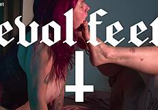 My toes got you gagged and leaking already, slave?