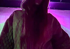 artemisia love chills outdoors puffing her cigarette sexy style