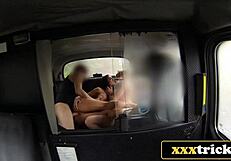 WOW! TAXI BREAKS DOWN INTO BUSTY BRITISH MILFS' HARDCORE FOURSOME!