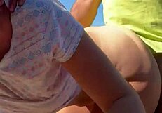 ever wonder why gabriella bends over in speedy's trunk for huge cum covered blowjob and doggystyle?