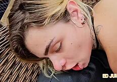 Fudendo com jeans? Complete russah action on red and sheer!