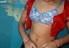 Janvibhabhi Hot Kissing Leads to Closeup Standing Fuck