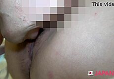 Hairy Japanese Milf's Big Natural Tits Bounce in Bent Over Creampie Pounding