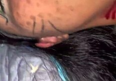 Blazing hot Halloween fuck in room with tight virgin squeeze