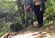 mature mother in law strokes huge cock handjob cumshot