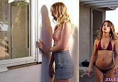 Blonde Teens Kristen Scott Chloe Scott Riley Starr Arya Fae Lick Pussy Orgy!